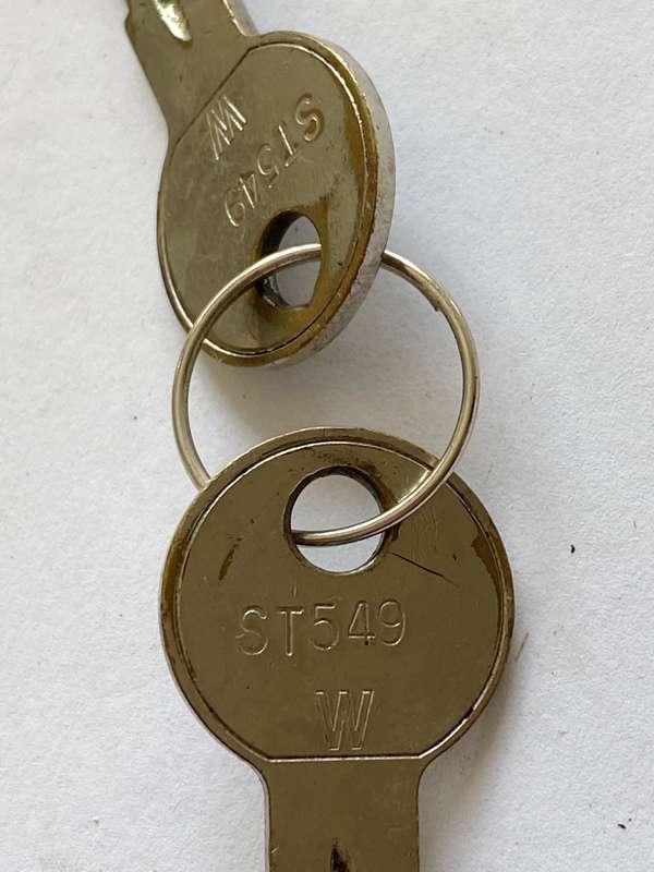 Fuel key 2x, vintage,collectors item