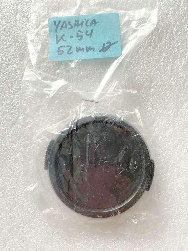 Original Yashica Lens Cap K-54, 52mm, new