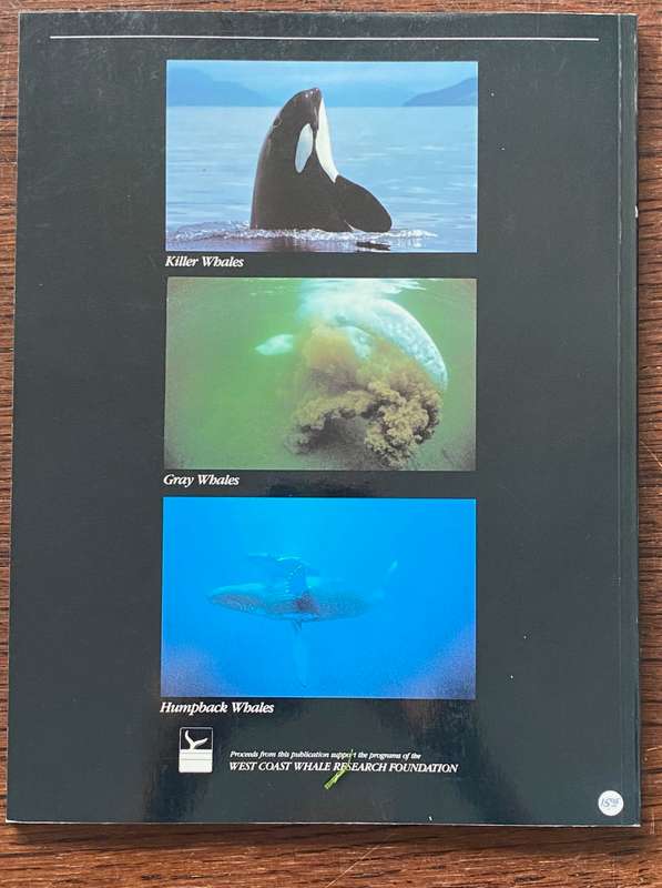 Wild Whales ,Dr. James Darling, Gregory Peck, in english,vintage,book, softcover, 1987