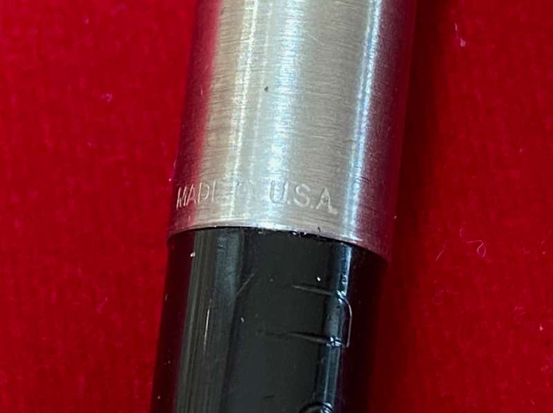 Parker Ball Pen , black silver,made in USA , LI, date code, 2003 Q3 ,collectors item