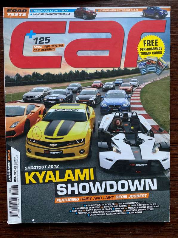 3 x Car Magazine Lot 12 : Jan+Jun+Jul all 2012 , vintage, collectors item,