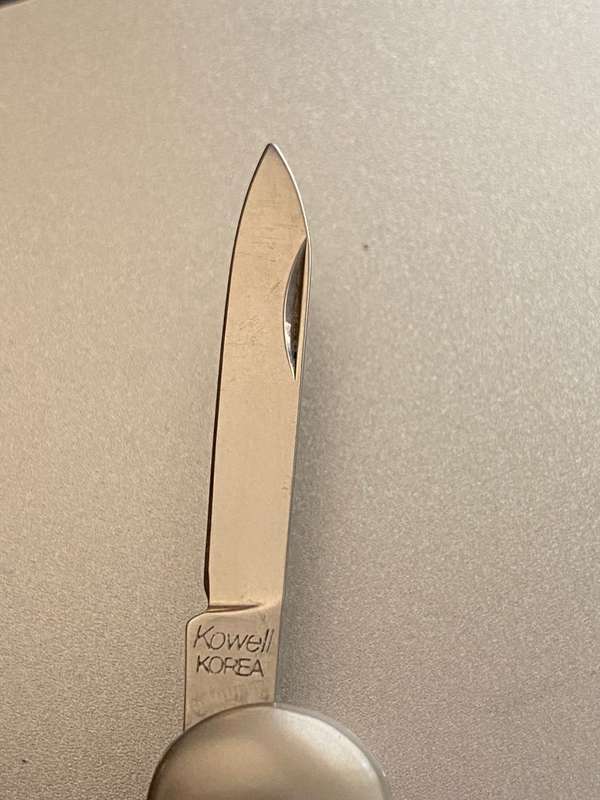 Vintage Stainless Steel Tool : lighter, knife , Kyocera, unused still in original box, new