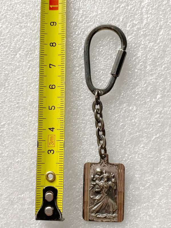 Silver Keyring , vintage collectors item