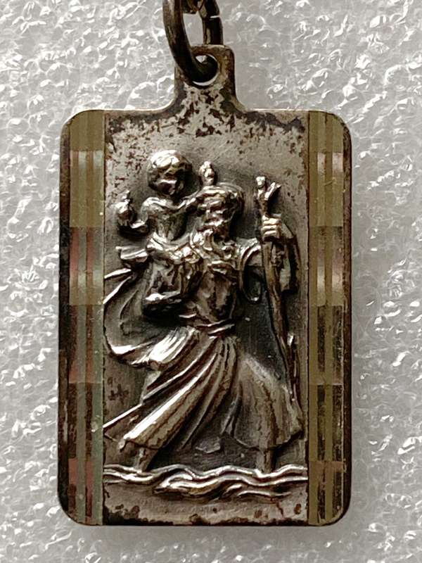 Silver Keyring , vintage collectors item