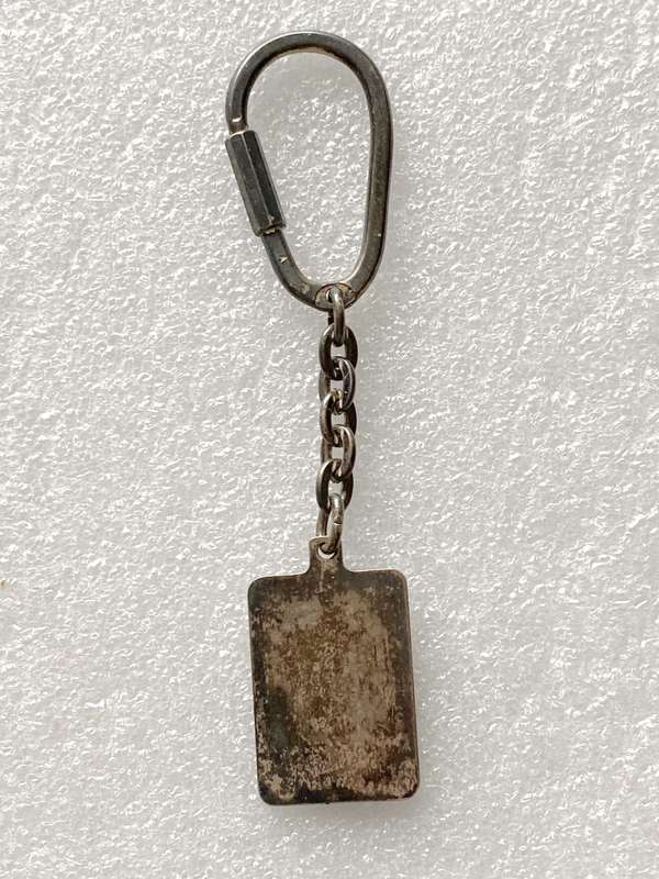 Silver Keyring , vintage collectors item