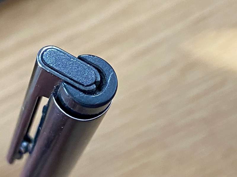 LAMY Ball Pen black metal from Germany, black ink, vintage, approx. from the 90s, collectors item