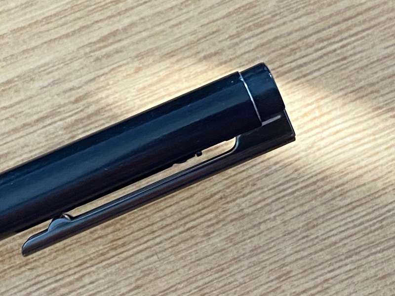 LAMY Ball Pen black metal from Germany, black ink, vintage, approx. from the 90s, collectors item