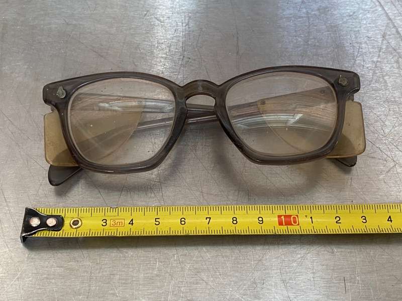 Vintage working protection glasses, from the 60s, from Germany, very rare,  collectors item