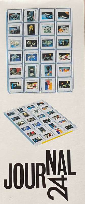 10 x Kunze Journal 24 slide archive sheets (24x36mm framed slides or coins) Lot 2
