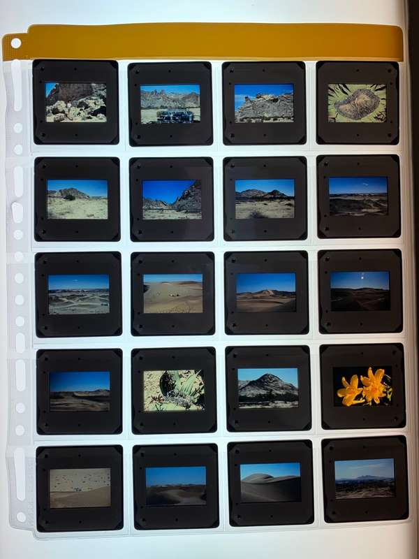 30 x Panodia A4 Slide Sheets for 5 x 5cm slides, 1 sheet takes 20 slides Lot 1