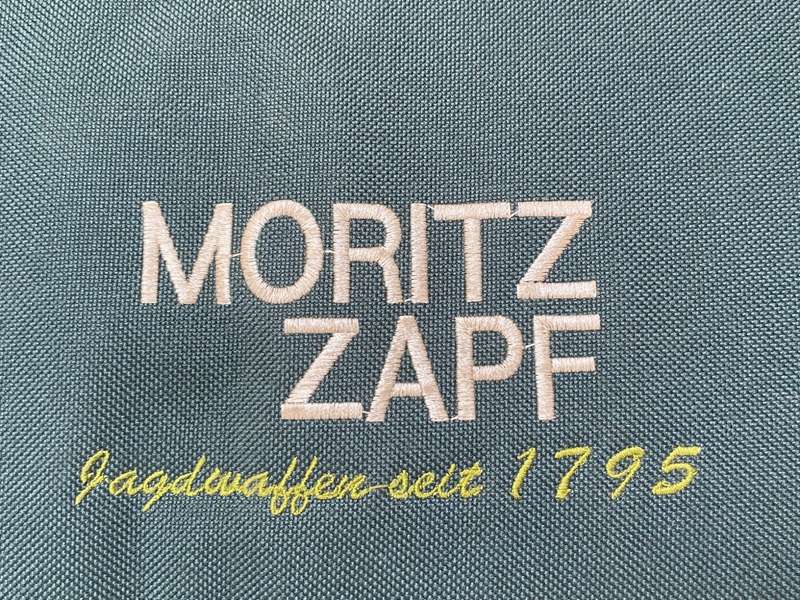 Rifle / Shotgun Bag, green, from Germany Moritz Zapf, foam inside, very strong bag with zip