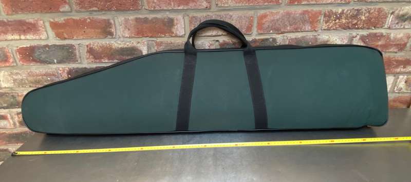 Rifle / Shotgun Bag, green, from Germany Moritz Zapf, foam inside, very strong bag with zip