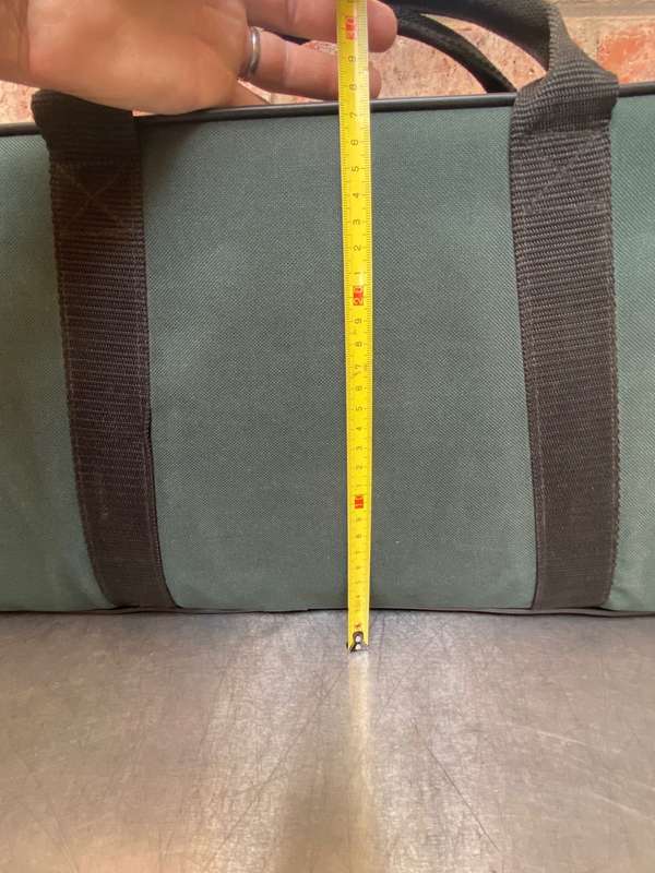 Rifle / Shotgun Bag, green, from Germany Moritz Zapf, foam inside, very strong bag with zip
