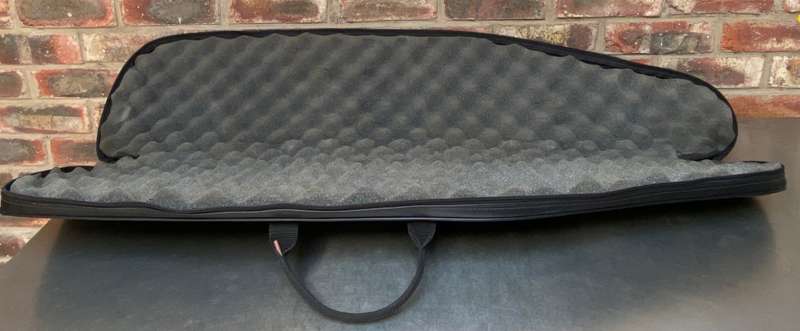 Rifle / Shotgun Bag, green, from Germany Moritz Zapf, foam inside, very strong bag with zip