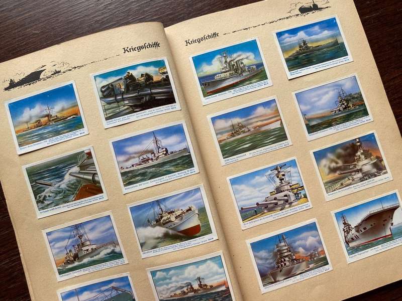 Vintage Collectors item 1952 : Vom Wikinger-Schiff zum Düsenjäger (From Viking ship to jet figh...