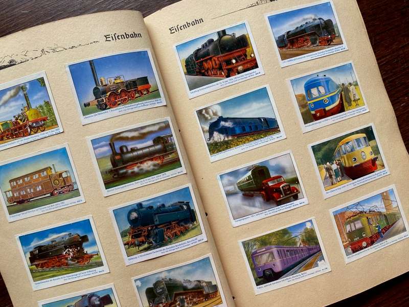 Vintage Collectors item 1952 : Vom Wikinger-Schiff zum Düsenjäger (From Viking ship to jet figh...