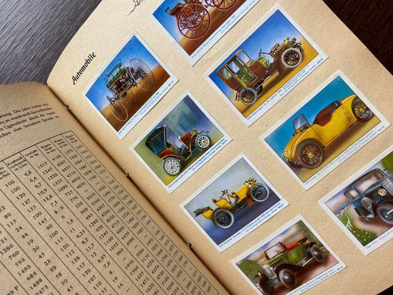 Vintage Collectors item 1952 : Vom Wikinger-Schiff zum Düsenjäger (From Viking ship to jet figh...