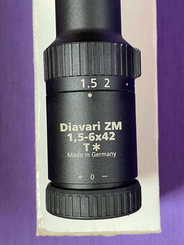 ZEISS DIAVARI ZM 1.5-6X42 T GERMANY Rifle scope