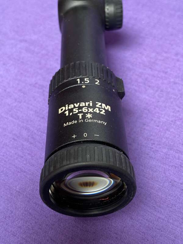 ZEISS DIAVARI ZM 1.5-6X42 T GERMANY Rifle scope