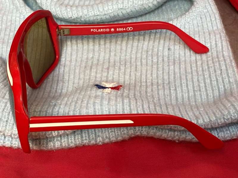 Polaroid sun glasses # 8864 from the 80s + Alpine Ski Winter Lot, skiing, winter, vintage,