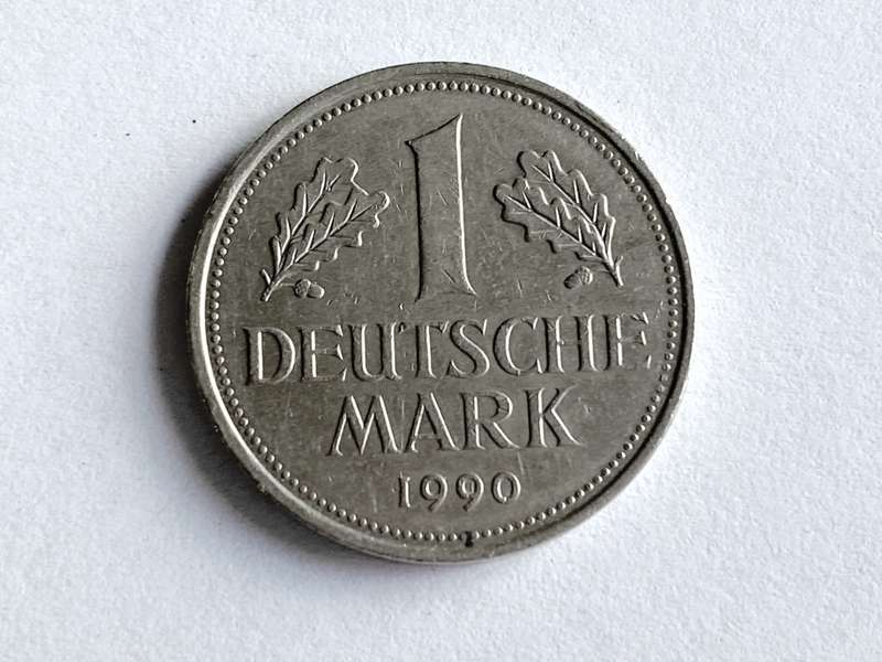 1 Deutsche Mark 1990 D, Bundes Republik Deutschland , rare , collectors item