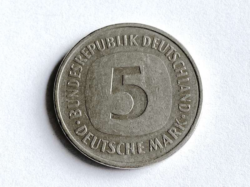 5 Deutsche Mark 1981 J, Bundes Republik Deutschland , rare , collectors item