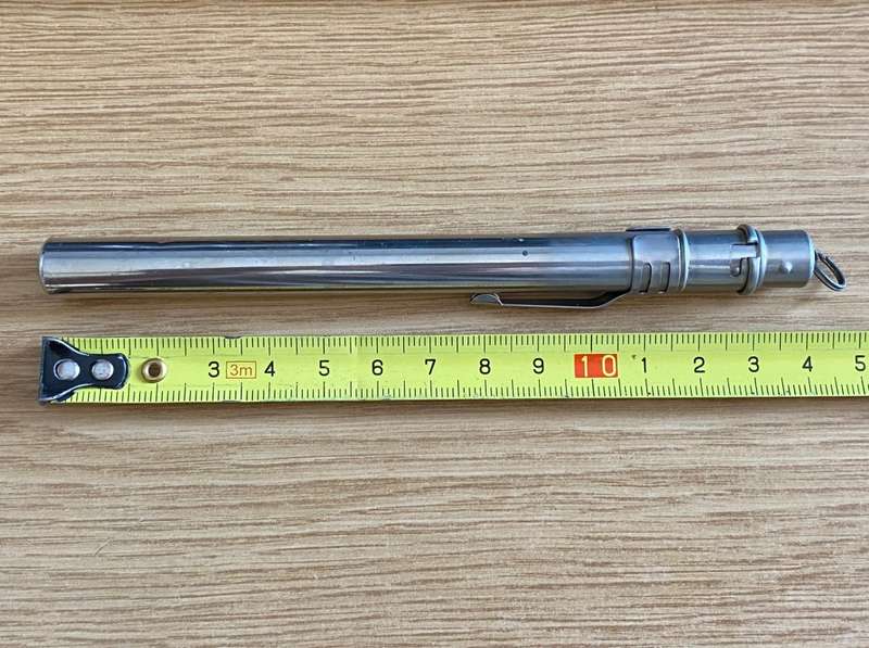 TETENAL Thermometer in metal case, photo lab, LOT 2 , vintage, approx. from the 50s/60s