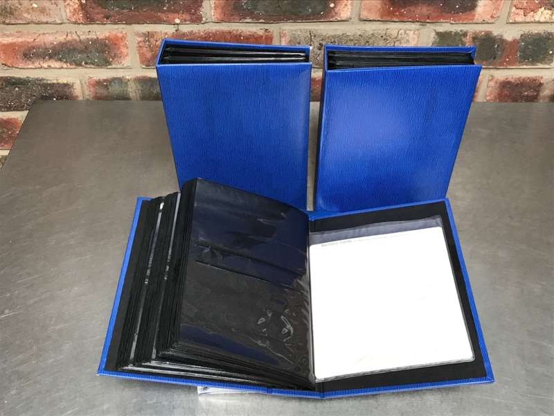 4 x Hagee photo album 10x15 for 200 photos each, postcards, 1 album new + 3 albums second hand