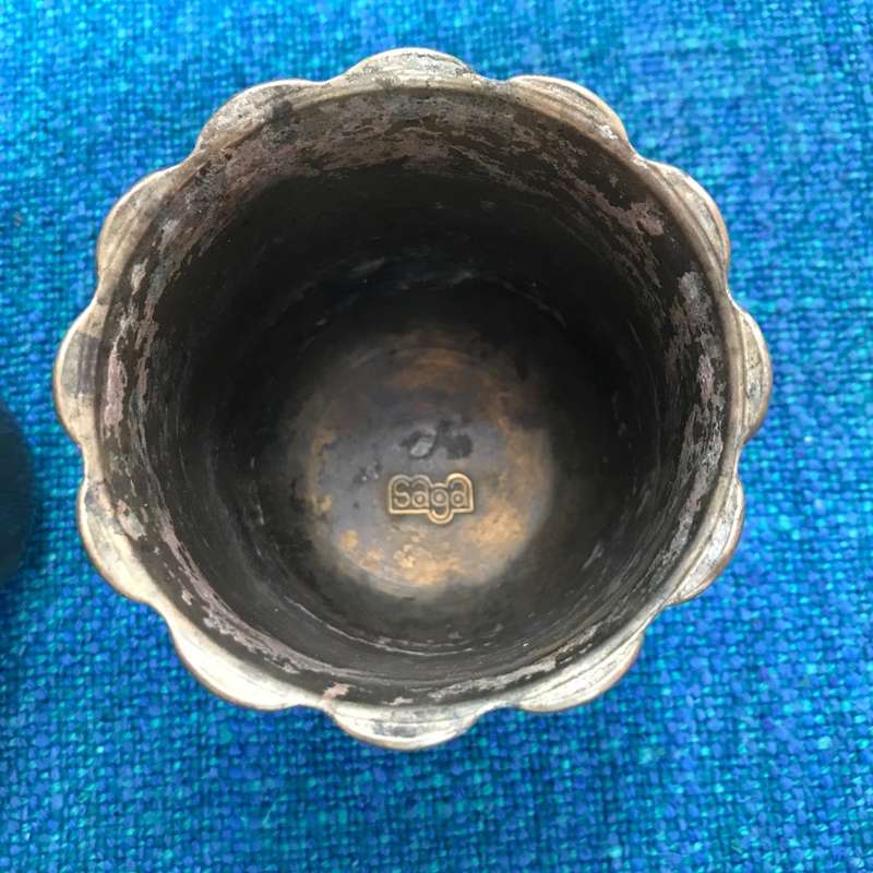 VINTAGE BRASS MINIATURE FIRGURES LOT 3