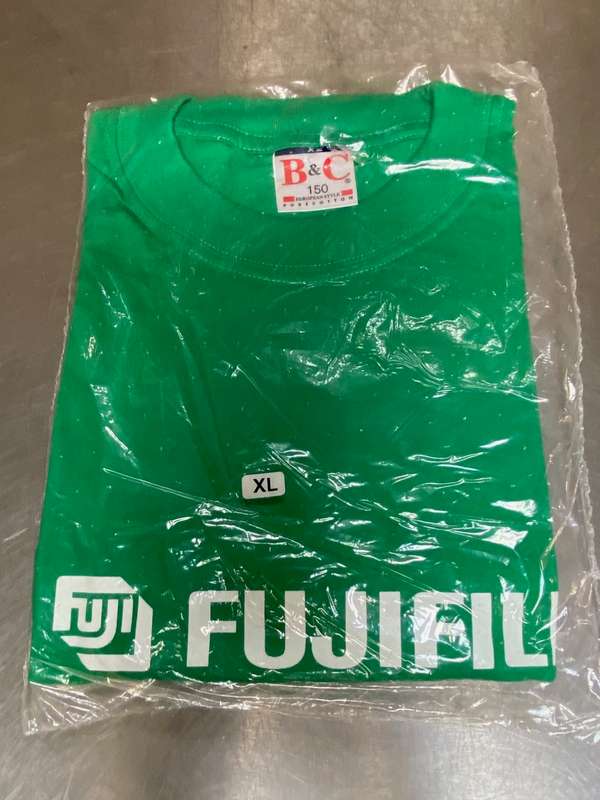 Fujifilm T-Shirt XL green, still new, collectors item, vintage, from Germany