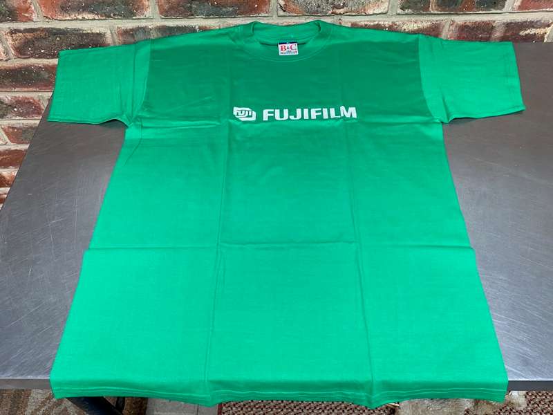 Fujifilm T-Shirt XL green, still new, collectors item, vintage, from Germany