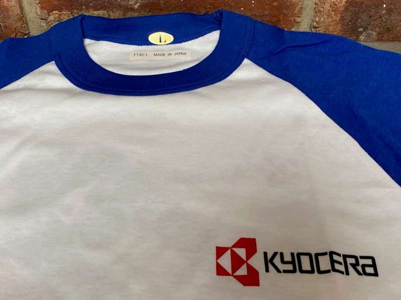 Kyocera Yashica T-Shirt, size L more like M,vintage,collectors item