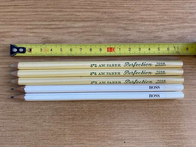 Vintage A.W. Faber Perfection 7058 Germany, Boss, VINTAGE COLLECTORS ITEM