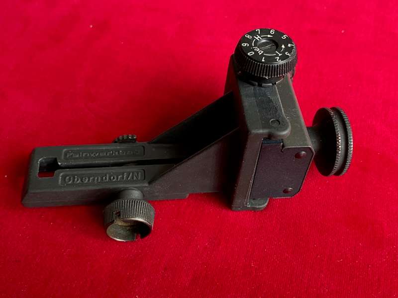Feinwerkbau Oberndorf Diopter (fits on 11mm Rail), vintage, shooting equippment