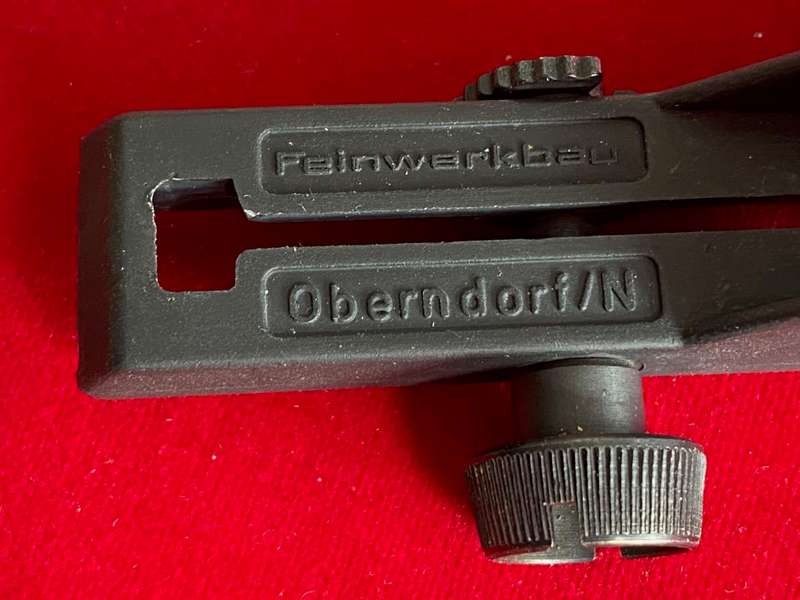 Feinwerkbau Oberndorf Diopter (fits on 11mm Rail), vintage, shooting equippment