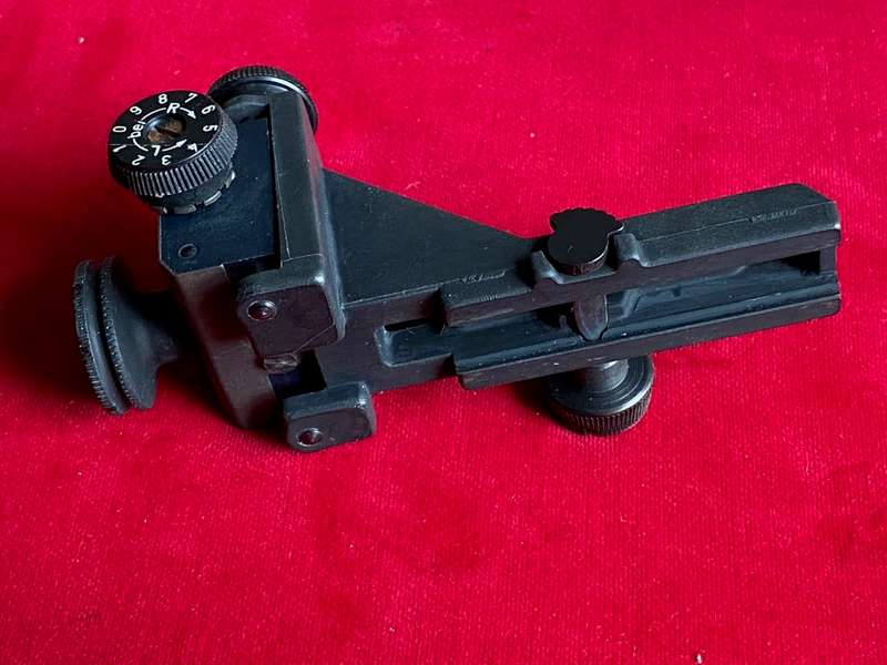 Feinwerkbau Oberndorf Diopter (fits on 11mm Rail), vintage, shooting equippment