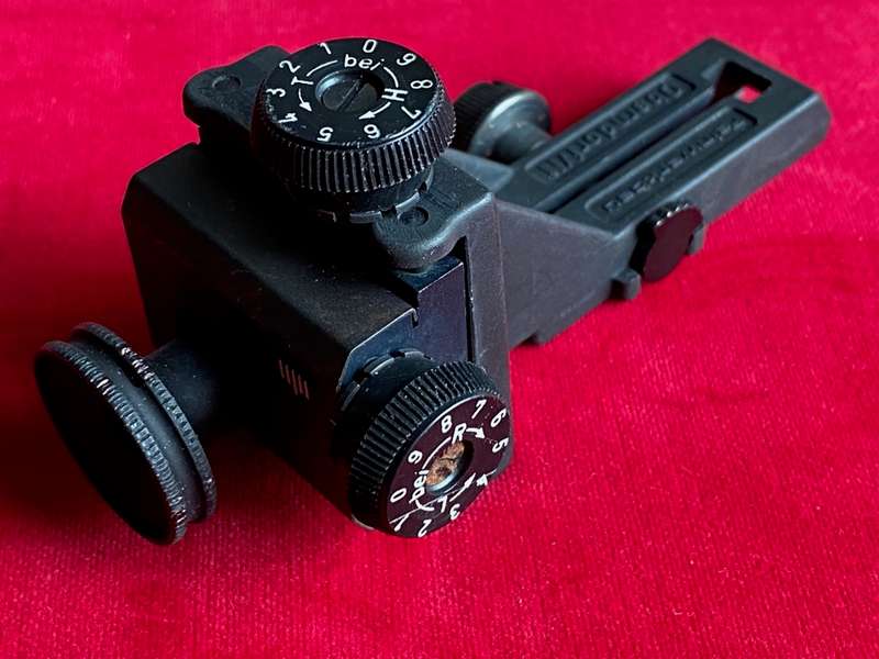 Feinwerkbau Oberndorf Diopter (fits on 11mm Rail), vintage, shooting equippment