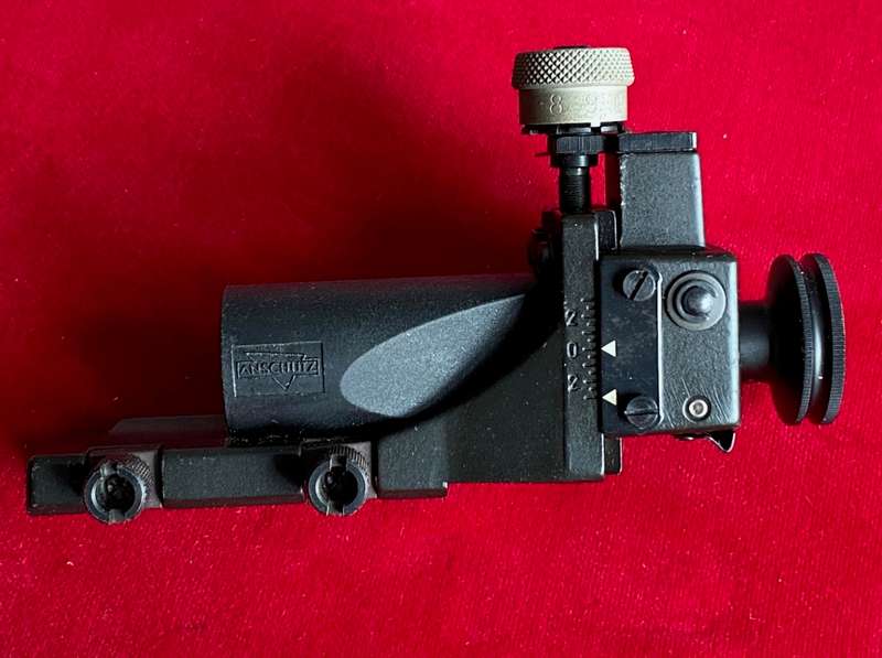 Anschutz Diopter (fits on 11mm Rail), vintage, shooting equippment