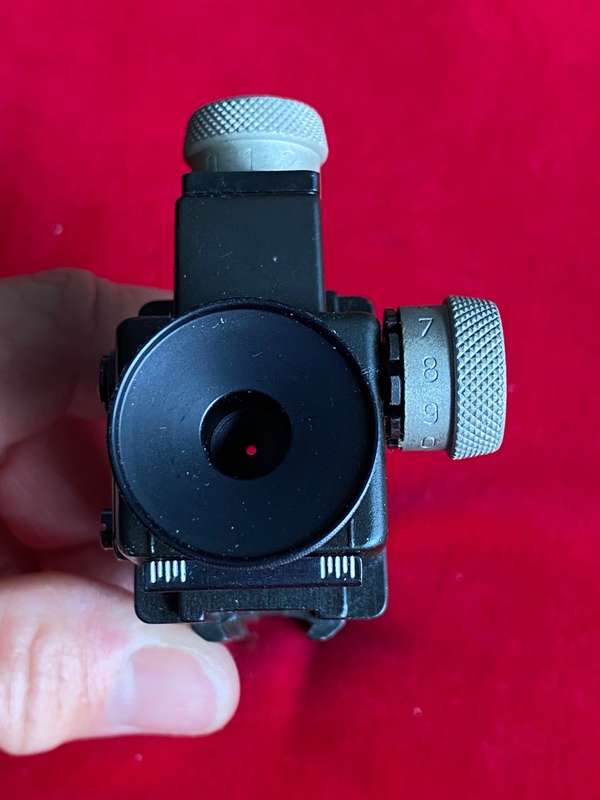 Anschutz Diopter (fits on 11mm Rail), vintage, shooting equippment