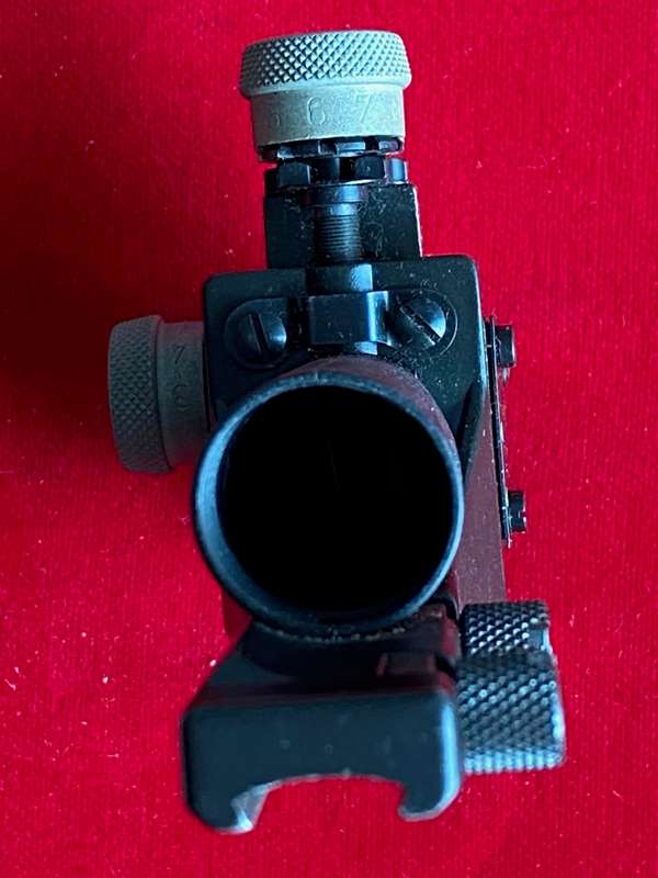 Anschutz Diopter (fits on 11mm Rail), vintage, shooting equippment