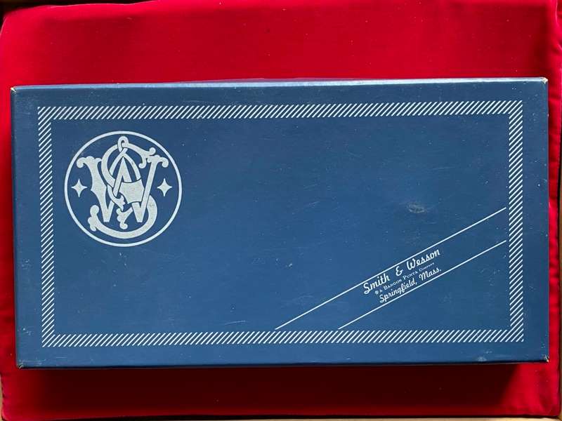 Smith & Wesson empty original box for Model 41 , vintage, rare,