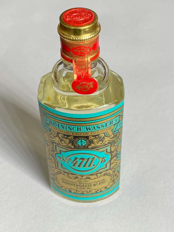 4711 Kolnisch Wasser,Original Eau de Cologne, 50ml bottle, full, from Germany, Rare, Vintage, LOT 1