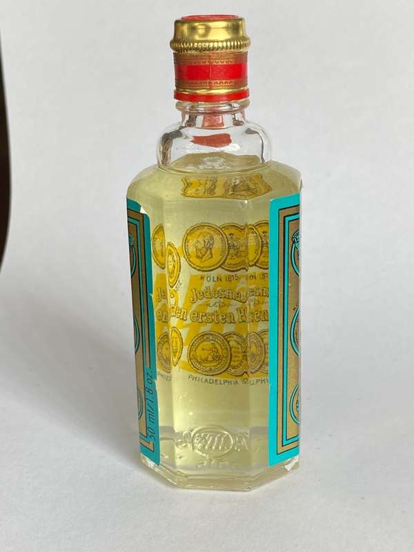 4711 Kolnisch Wasser,Original Eau de Cologne, 50ml bottle, full, from Germany, Rare, Vintage, LOT 1