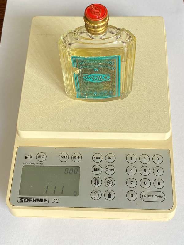 4711 Kolnisch Wasser,Original Eau de Cologne, bottle, 20ml ?, from Germany, Rare, Vintage, LOT 2