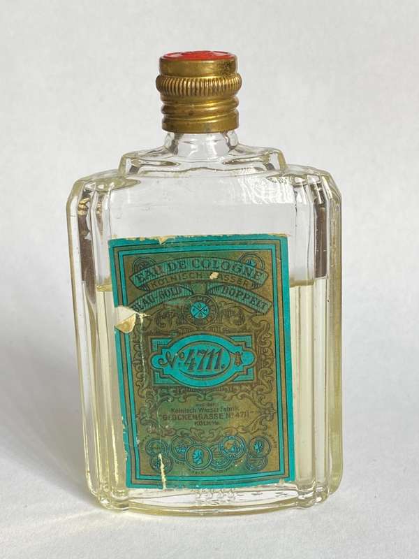 4711 Kolnisch Wasser,Original Eau de Cologne, bottle, 20ml ?, from Germany, Rare, Vintage, LOT 2
