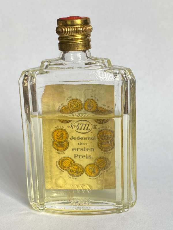 4711 Kolnisch Wasser,Original Eau de Cologne, bottle, 20ml ?, from Germany, Rare, Vintage, LOT 2