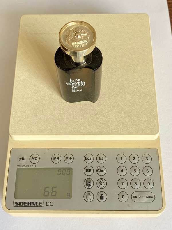 Jacaranda Eau de Cologne , 25ml, 4711, rare, Vintage, Collectors item