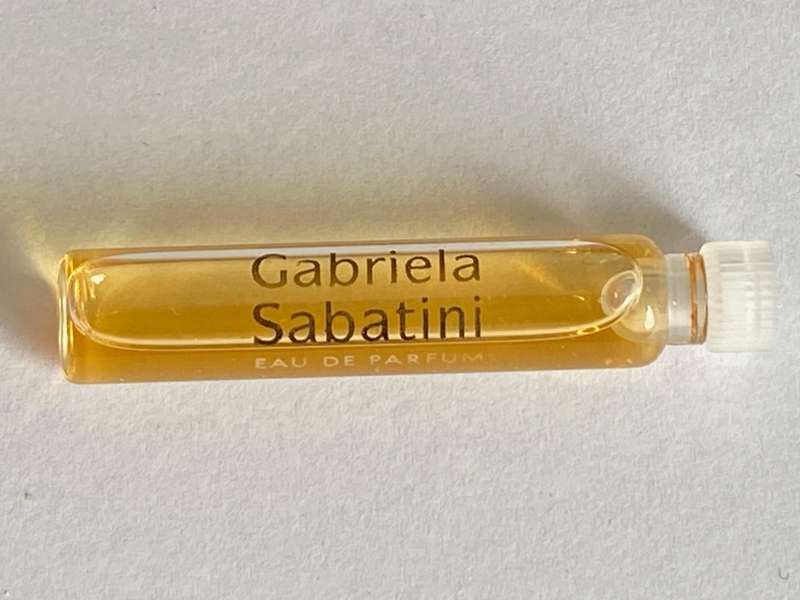 Gabriela Sabatini Eau de Parfum, Probe / test bottle, rare, Vintage,Collectors item