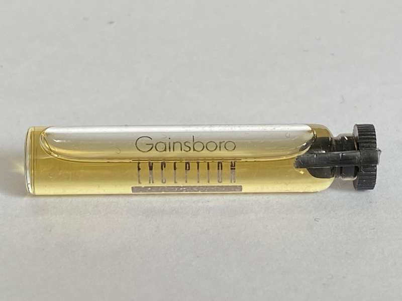 Gainsboro Exception Eau de Toilette Probe / test bottle, rare, Vintage,Collectors item