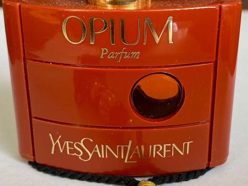 YSL Yves Saint Laurent Opium Parfum,bottle,rare,Mostly full - Vintage,Collectors item, from the 80s